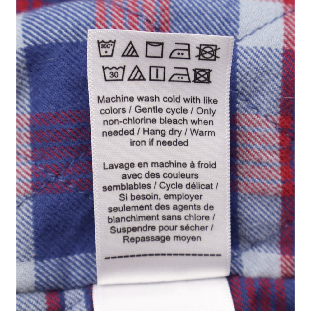 Untuckit Men's Ziata Flannel Lined Button Up Jacket/Overshirt Shacket Blue Sz XL - Picture 9 of 12
